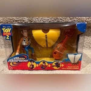 Toy Story 2 Movin Morpheus, Woody/Western Wagon, New